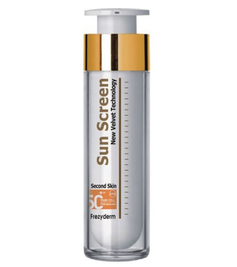 Frezyderm Frezyderm Sun Screen Velvet Face Cream SPF 50+/ UVA – Αντιηλιακή Κρέμα Προσώπου Πολύ Υψηλής Προστασίας, Χωρίς Χρώμα 50ml