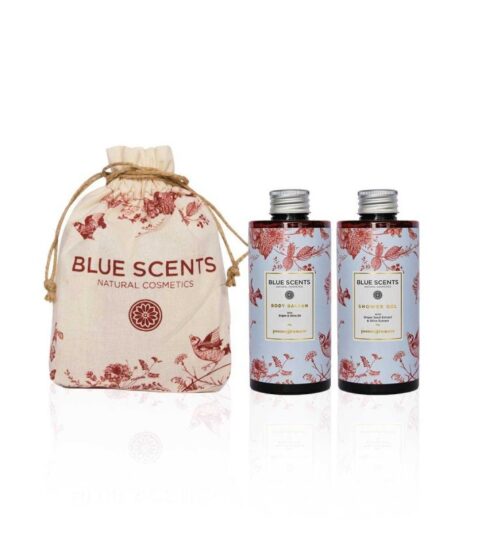 Blue Scents Pomegranate Gift Set (shgel/body Balsam/2*300ml)