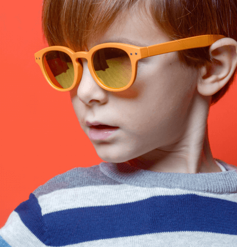 Contacta Sun Junior Polarised παιδικά γυαλιά ηλίου (πορτοκαλί)
