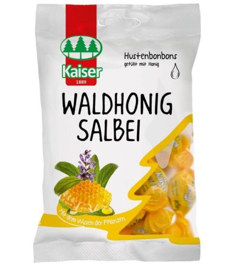 Kaiser Waldhonig Salbei Καραμέλες με Φασκόμηλο & Μέλι 75gr
