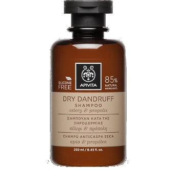 Apivita Dry Dandruff Shampoo, Σαμπουάν Κατά Της Ξηροδερμίας 250ml