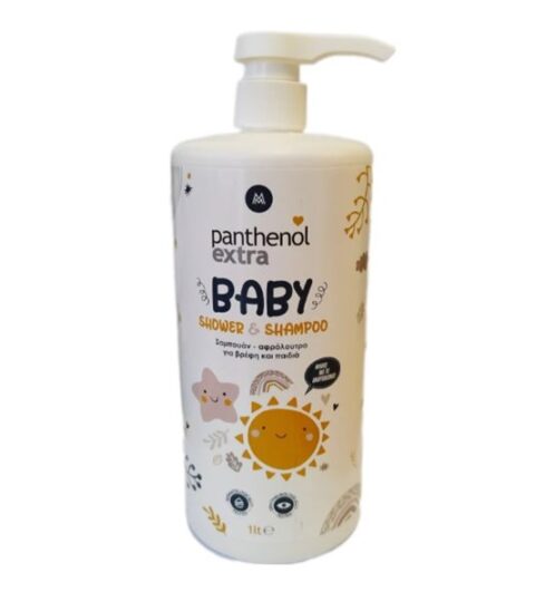 Panthenol Extra Baby Shower & Shampoo 1 Lit