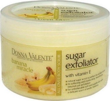 Donna Valente Banana Miracle Body Sugar Exfoliator 600gr