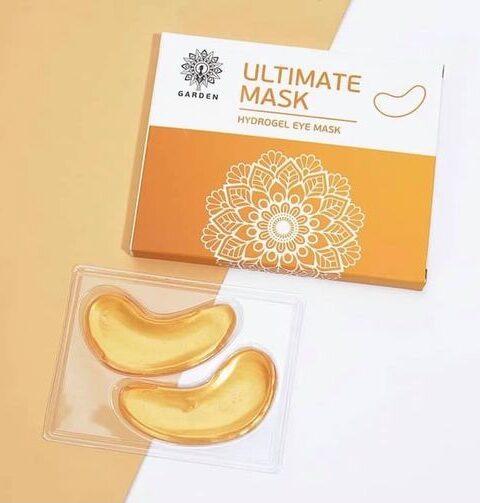 Garden Ultimate Hydrogel Eye Mask 3 Τεμάχια Ενυδατική & Συσφικτική Μάσκα Ματιών – Επίθεμα Υδρογέλης με Χρυσό & Κολλαγόνο