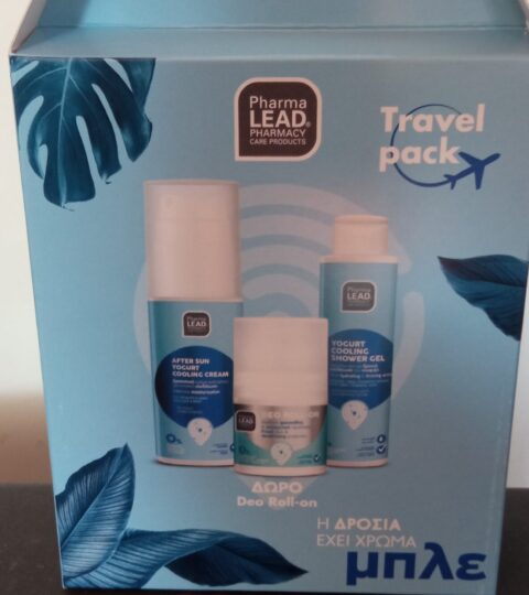 Pharmalead Travel Pack, Promo Πακέτο Προσφοράς Yogurt Cooling Shower Gel 100ml & After Sun Yogurt Cooling Cream 100ml & Deo Roll-on, 50ml